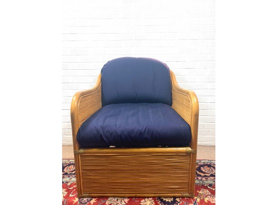 1950s Rattan Arm Chair