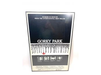 Original 1983 Gorky Park Movie Poster