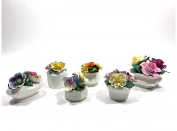 Antique Porcelain Flowers