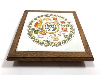 Vintage Cheese Plate