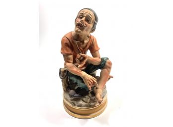 'Old Giuseppe' Porcelain Figure