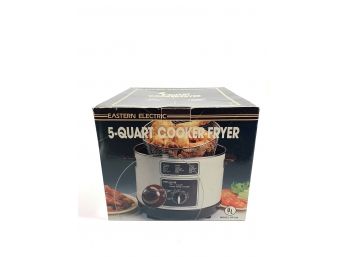 5Qt Cooker/Fryer - New Old Stock
