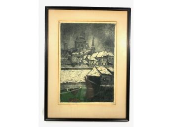 Antique Cathedral Etching - Signed & Numbered 31/50