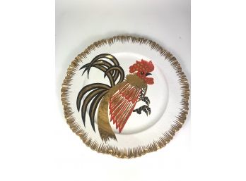 Hand Painted Art Plate - Made In Italy