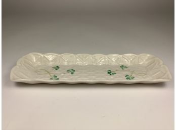 Belleek Mint Tray