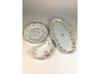 Antique Floral Porcelain - German