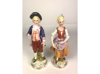 Antique Lippelsdorf Porcelain Sculptures