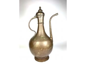 Antique Brass Teapot - Middle Eastern Origin