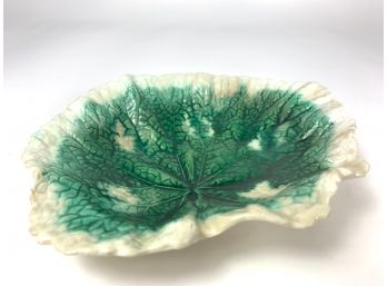 Antique Majolica Plate