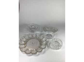 Antique Glass Lot