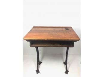 Vintage Children's School Desk