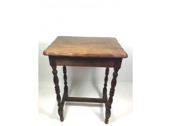 Antique Walnut Side Table