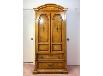 Burlwood Armoire Made By Stanley Furniture