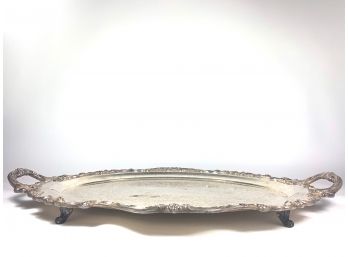 Antique Royal Rose Serving Platter By Wallace