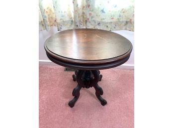 Victorian Walnut Occasional Table