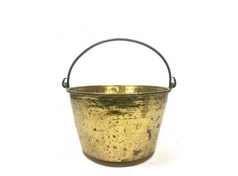 Antique Brass Bucket