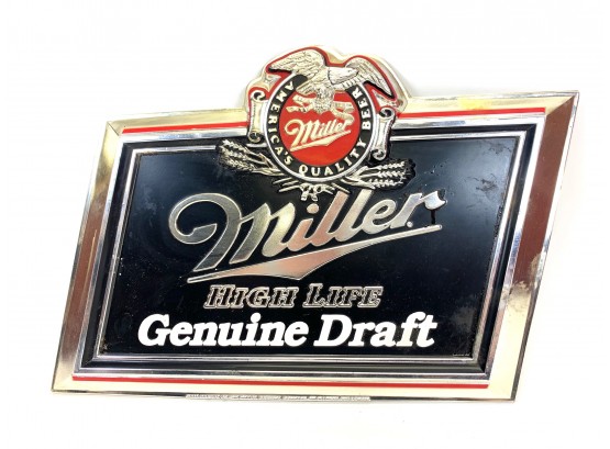 Vintage Miller High-Life Sign