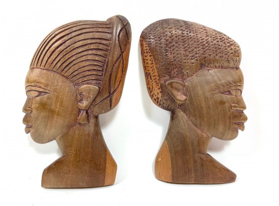 Wooden Carved Heads