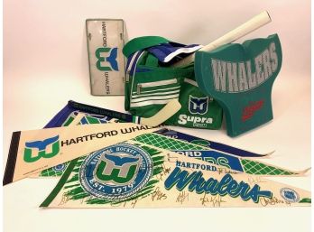 Vintage Hartford Whalers Memorabilia
