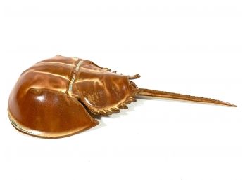 Awesome Horseshoe Crab Studio Pottery - Listed Artist Mark Rea