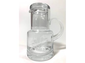 Tiffany & Co. Watermarked Cocktail Pitcher & Glass