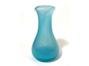 Blown Glass Vase - Signed Illegibly