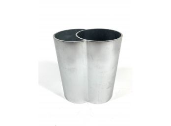 Modernist Aluminum Vase