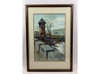 Original Watercolor Painting Signed By Shirley Long