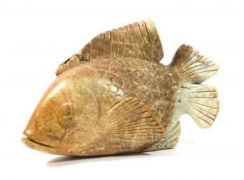 Large Soapstone Fish