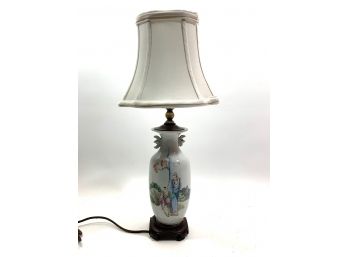 Early Chinese Porcelain Lamp