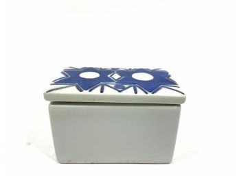 Danish Pottery Container - Made In Denmark