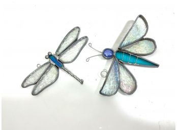 Leaded Glass Dragonflies