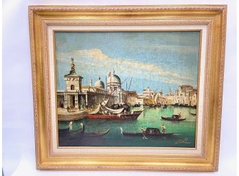 Antique European Oil Painting - Signed D. Colli