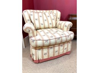 Quality Upholstered Club Chair - Manufactured By Pearson (A)