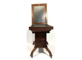 Unique 1790s Victorian Wash-stand & Dry Sink - The Ross Table - Forest City Furniture Co.