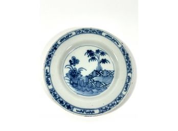 Early Antique - Delftware Pottery Plate