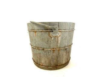 Antique Well Water Bucket