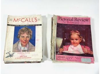 Assorted Lot Of 1930s Magazines - McCalls, Companion, Better Homes & Gardens (B)