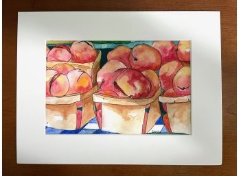 Original Ink & Watercolor Painting - Signed CWVN