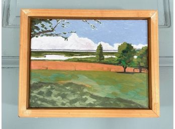 Connecticut River - Original Oil On Canvas Painting - By Ross Albrighton