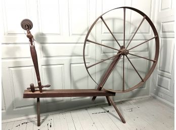 C 1900 Great/Walking Spinning Wheel (B)