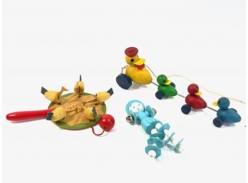 1950s Kids Toy Lot - Fisher Price & Sweden