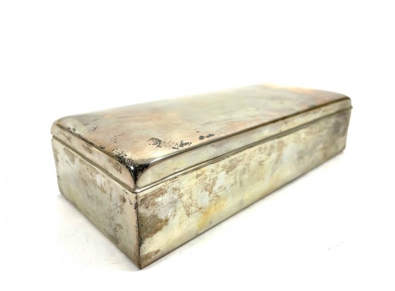 Large Sterling Silver Trinket/cigarette Box - Sterling By Poole