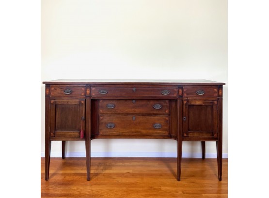 Beautiful Inlaid Federal Sideboard - Connecticut Cabinet Maker