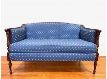 Quality Upholstered Settee - Very Solid - American Interiors Collection