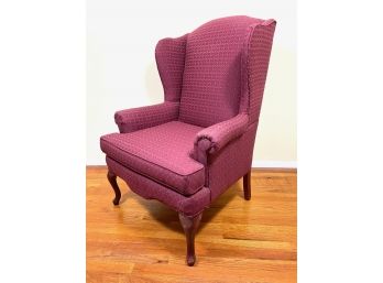 Upholstered Wingback Arm Chair (B)