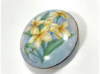 Hand-painted Porcelain Trinket Box