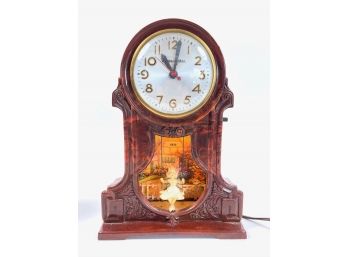 Vintage Mastercrafter's Co. Swinging Girl Clock