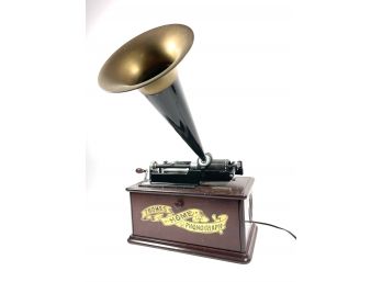 Thomas Phonograph Replica - AM / FM / Cassette Radio