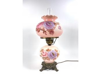 Hand-painted Electric Hurricane Lamp